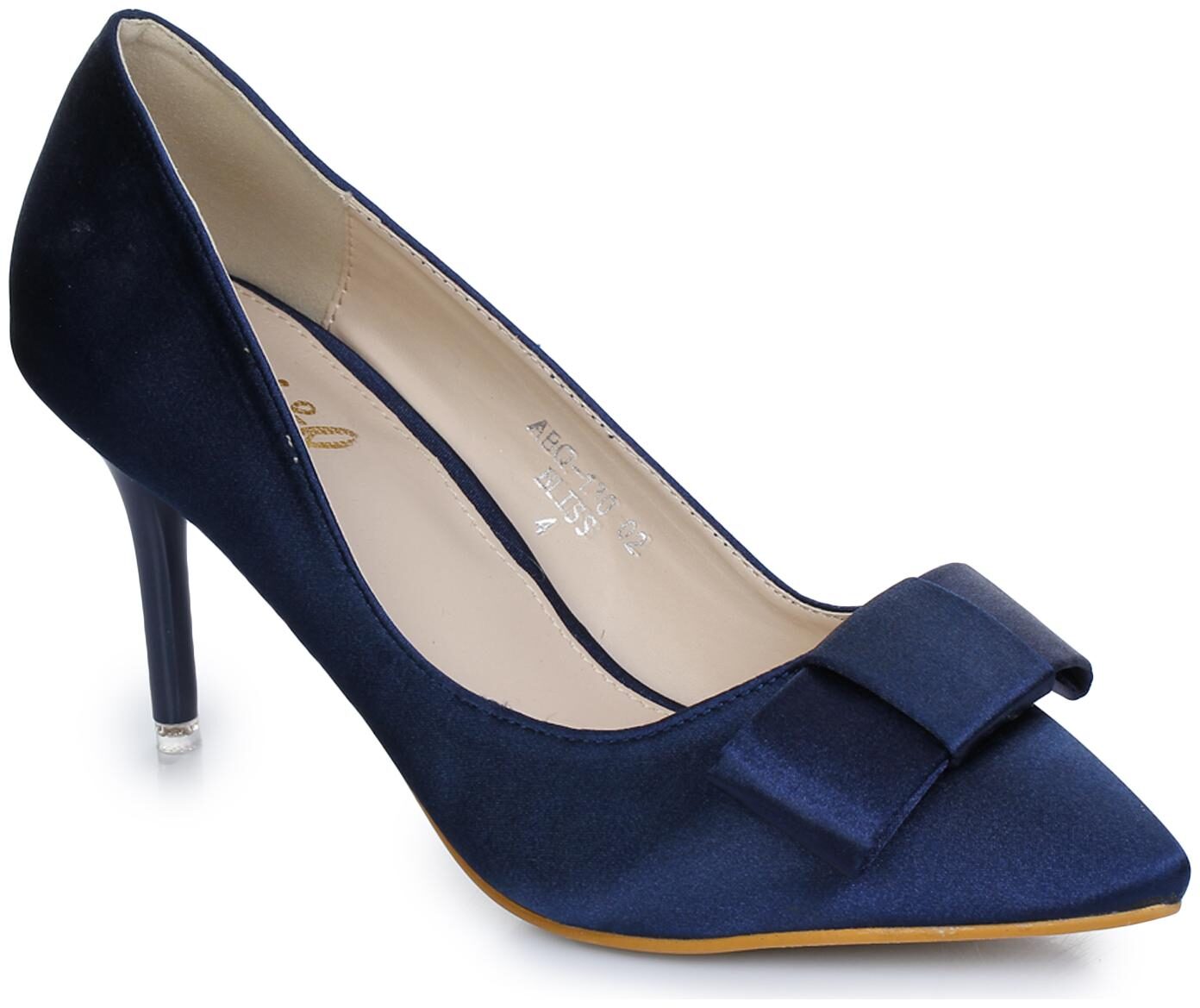 

Aber Q Women Navy Blue Heeled Sandals