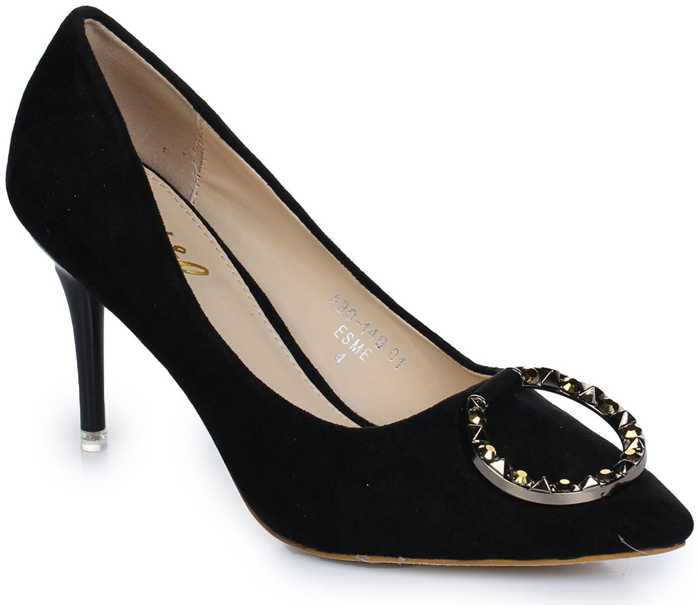 

Aber Q Women Black Heeled Sandals