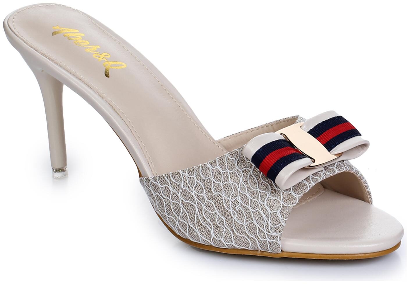 

Aber Q Women Gold Heeled Sandals