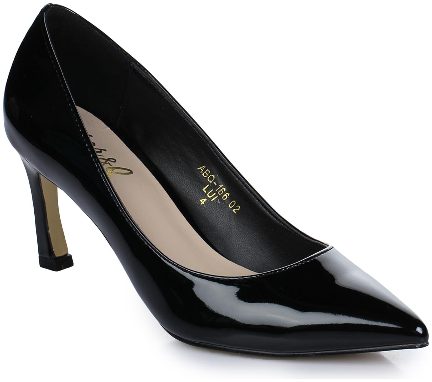 

Aber Q Women Black Heeled Sandals