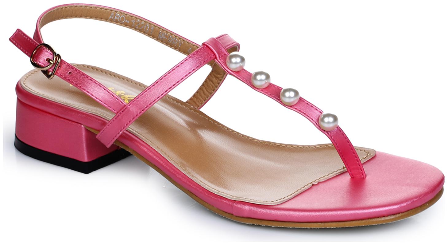 

Aber Q Women Pink Sandals