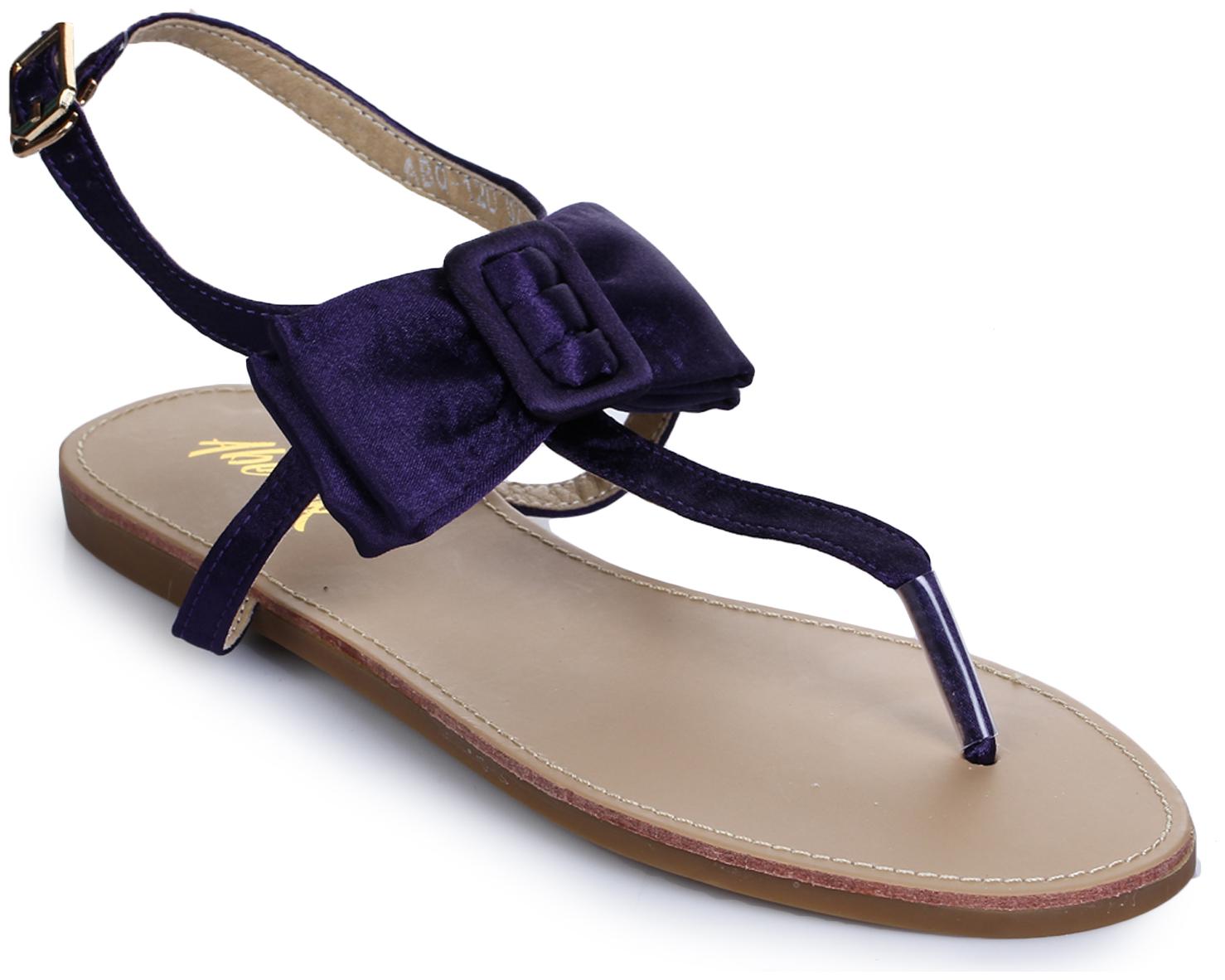 

Aber Q Women Purple Sandals