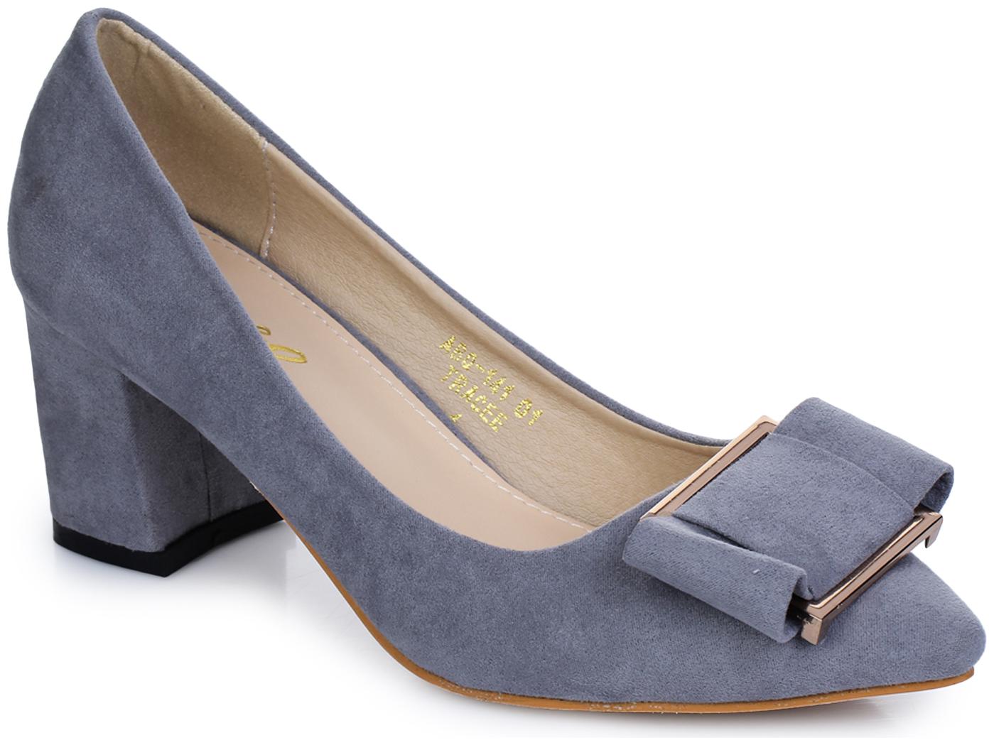 

Aber Q Women Grey Heeled Sandals
