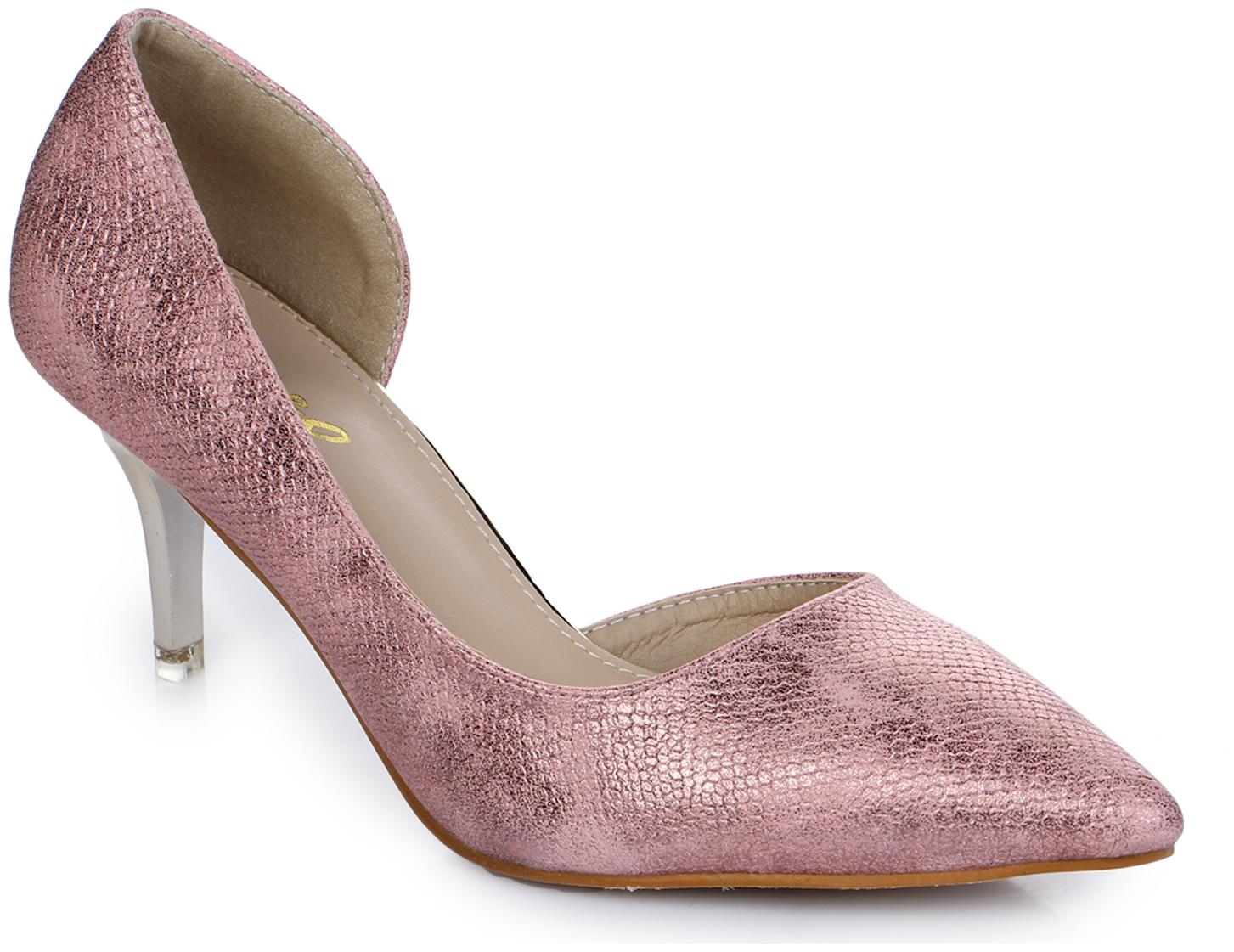 

Aber Q Women Pink Heeled Sandals