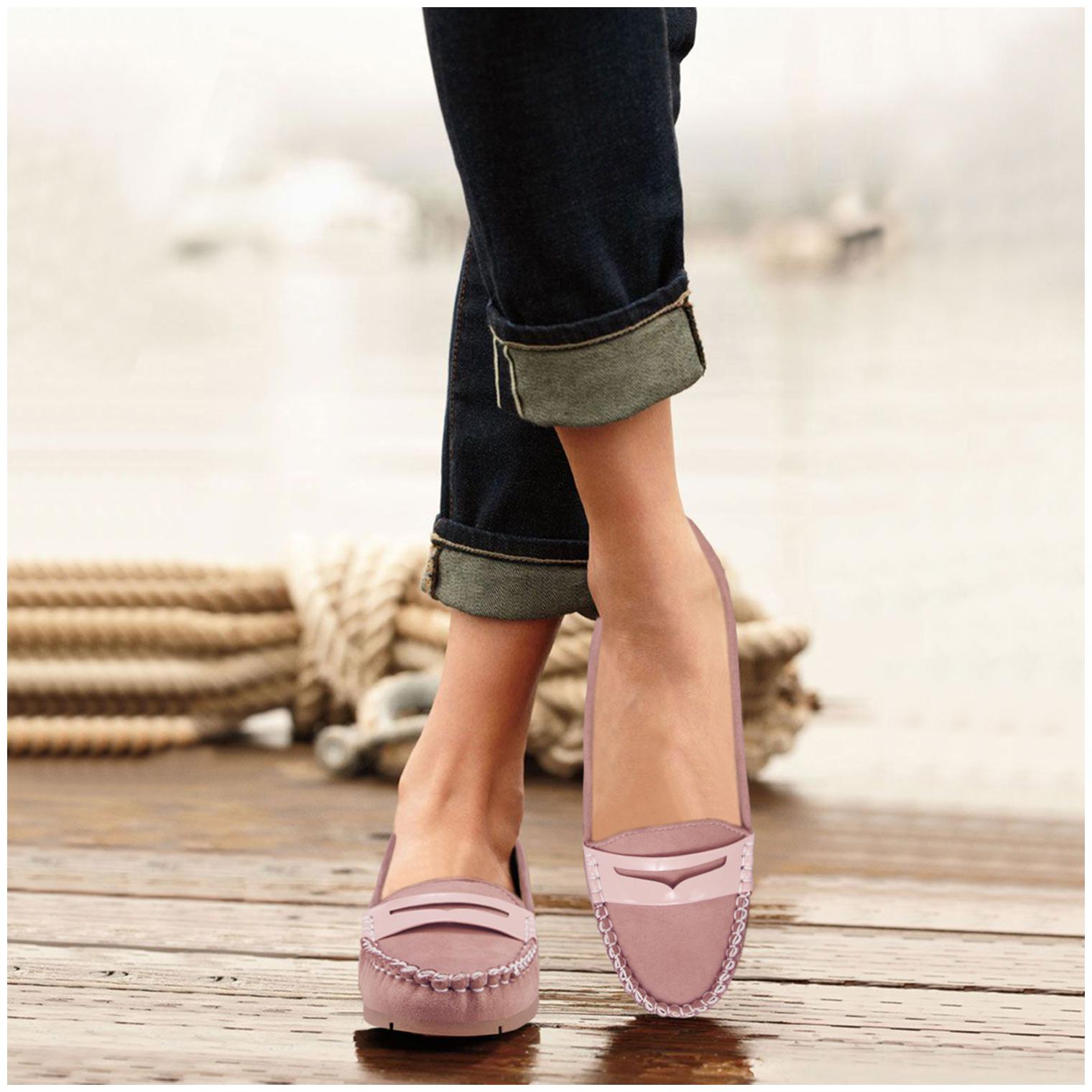 

Action Women Pink Loafers