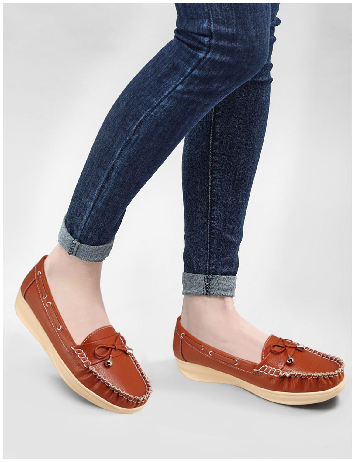 

Action Women Brown Loafers