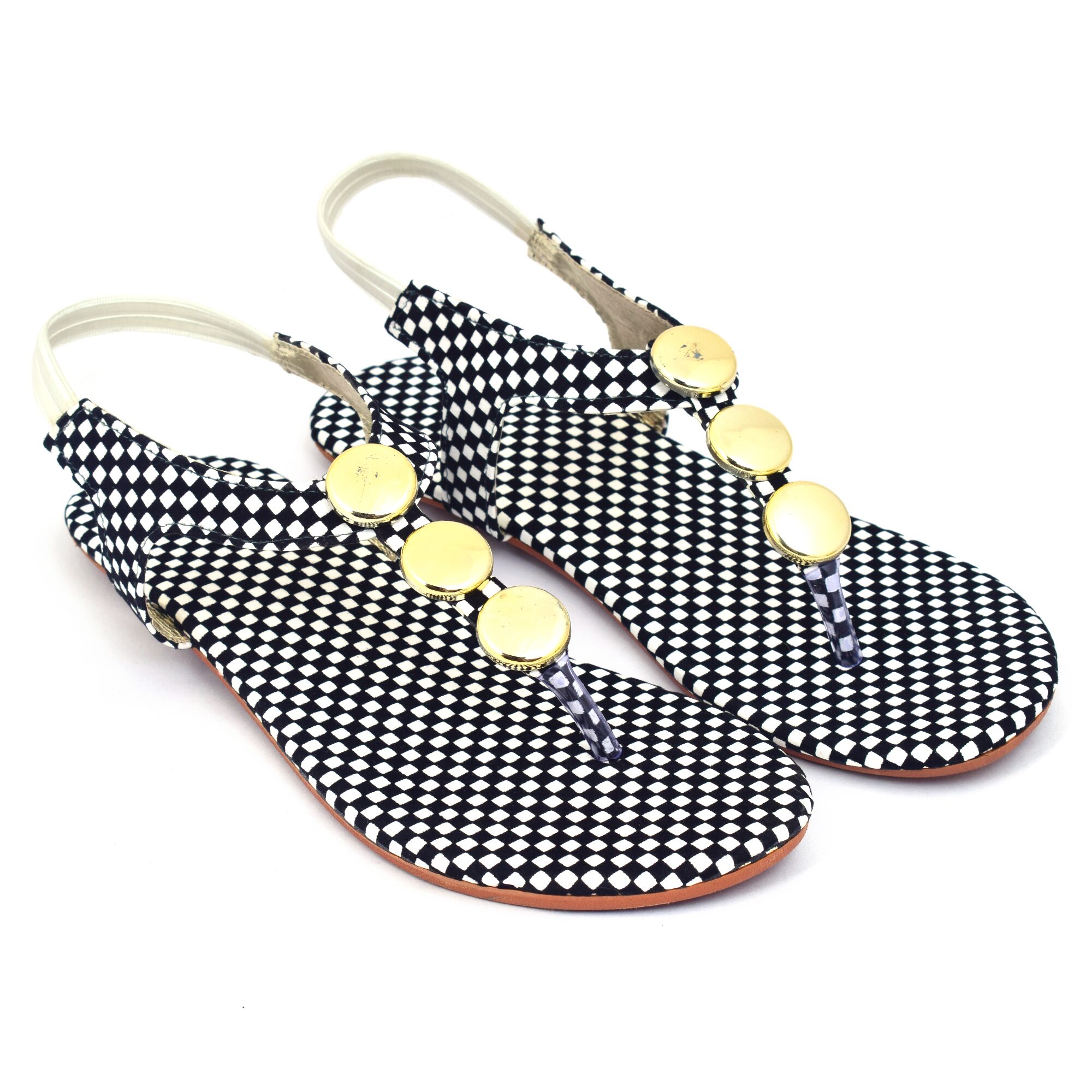

Ackee Women Black T-Strap Flats