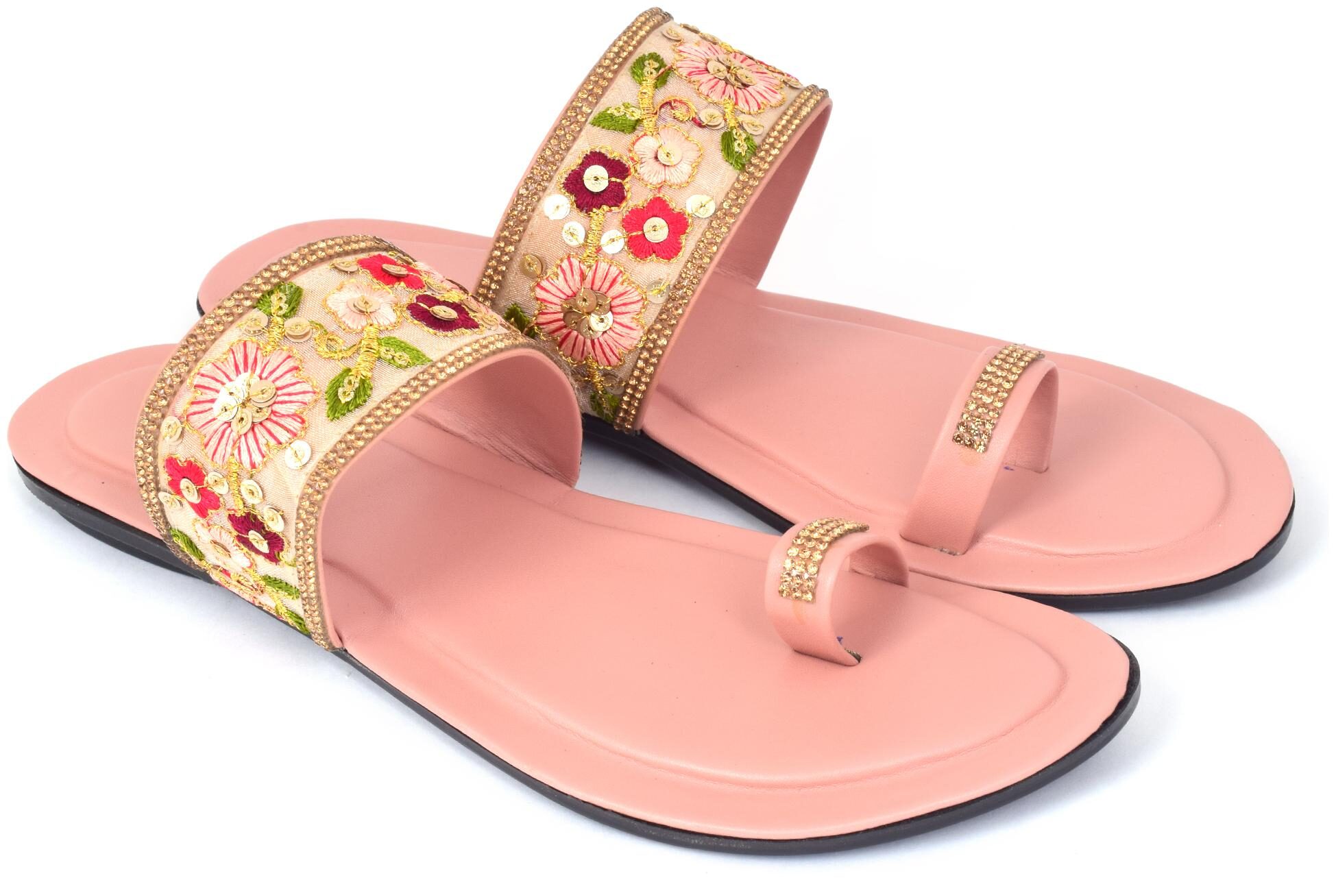 

Ackee Women Pink One Toe Flats