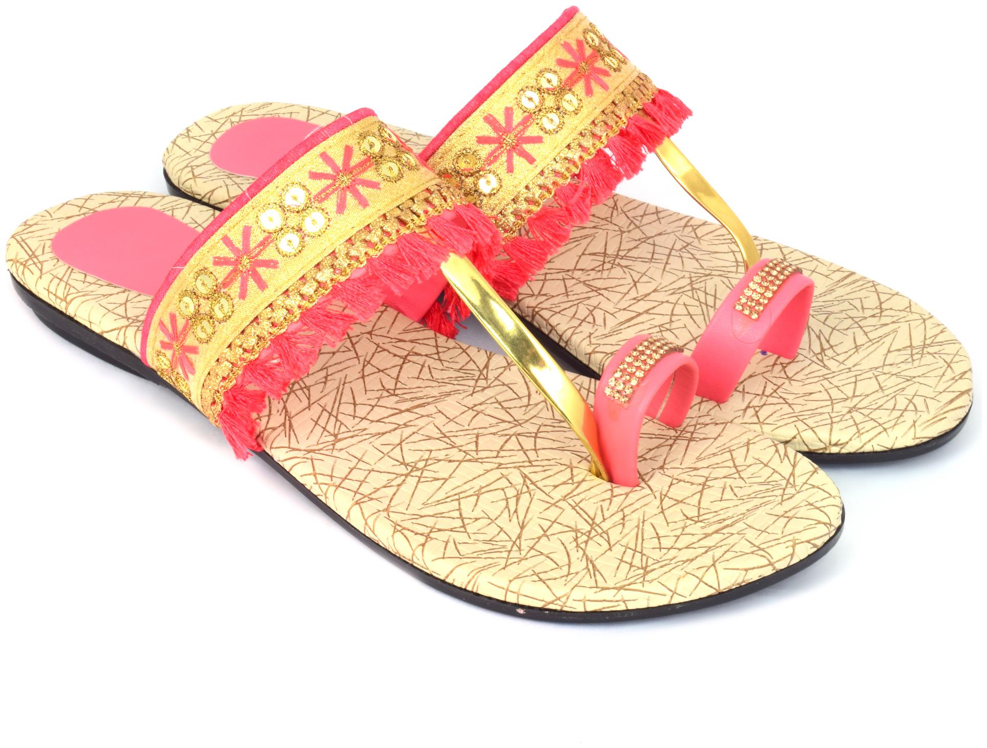 

Ackee Women Gold One Toe Flats