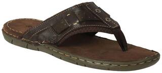 Action Brown Slippers