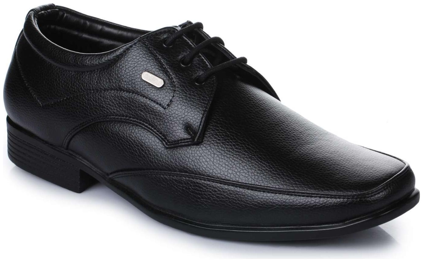 

Action Men Black Derby Formal Shoes - SR-153-BLACK