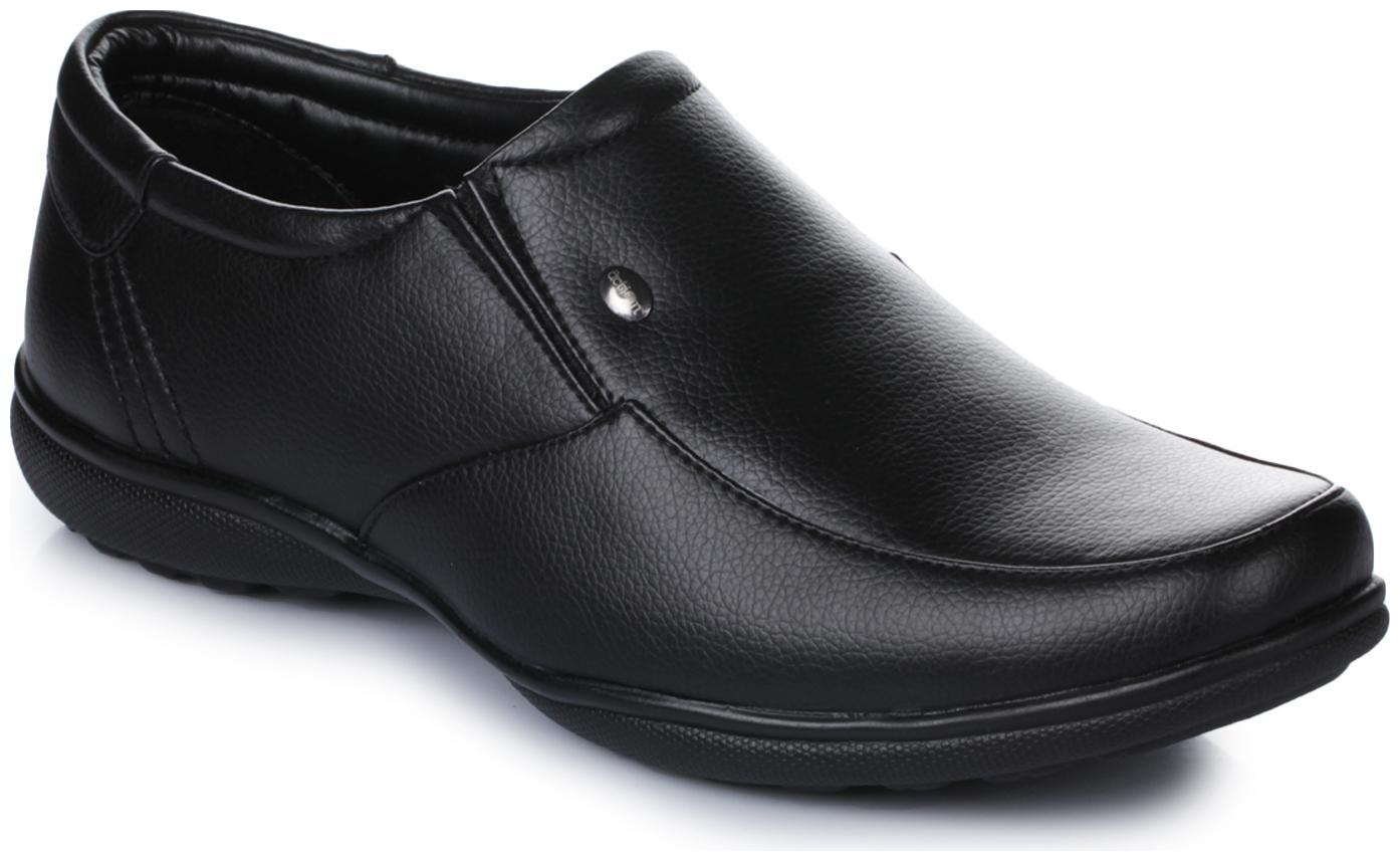 

Action Men Black Slip-On Formal Shoes - SR-133-BLACK