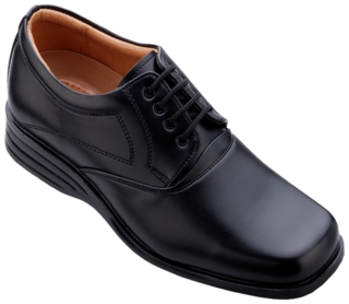 Action Synergy PUMS3191 Black Formal Shoes