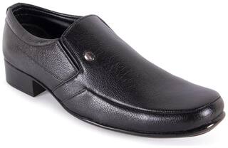 Action Slip-On Formal Shoes For Men ( BLACK )