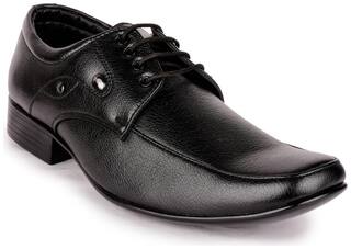 Action shoes Dotcom Men Formal shoes D-62-BLACK