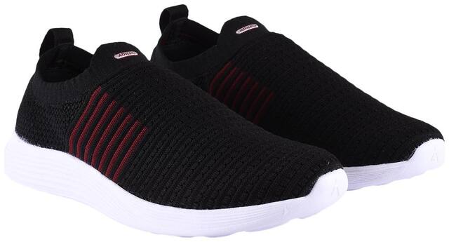 Action Running Shoes For Men ( Maroon , Black )