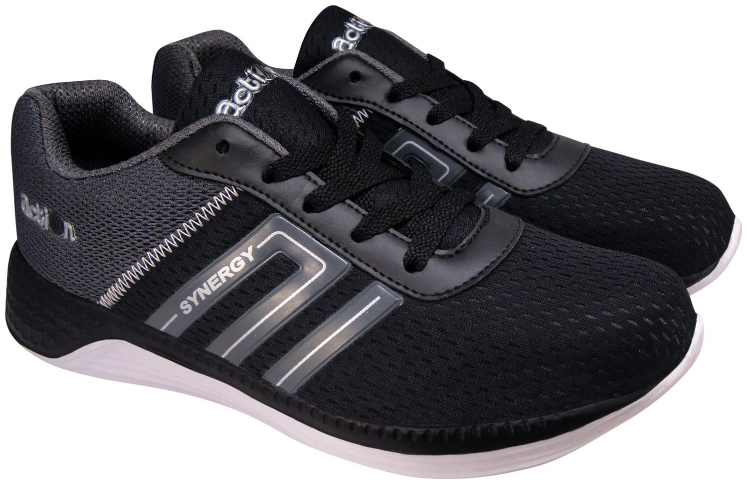 

Action Men 7345-BlackGreyNewA Running Shoes ( Grey )