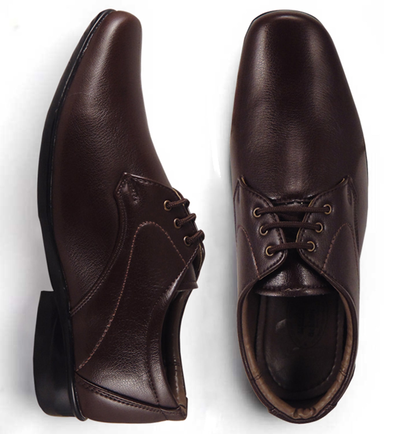 

Action Men Brown Derby Formal Shoes
