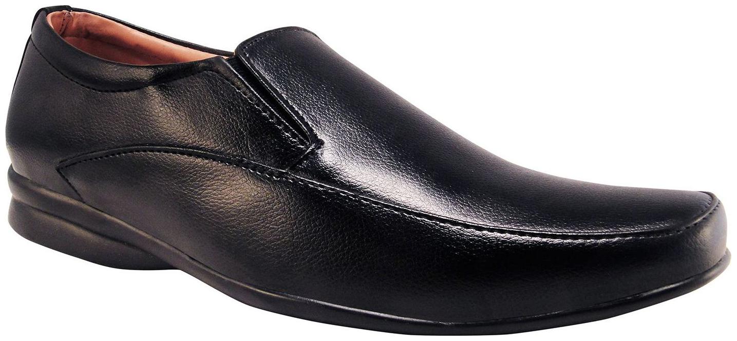 

Action Men Black Slip-On Formal Shoes - FH502-BLACK - FH502
