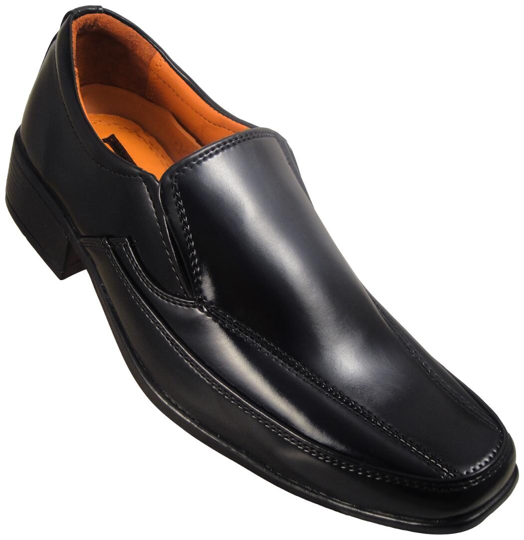 

Action Men Black Slip-On Formal Shoes