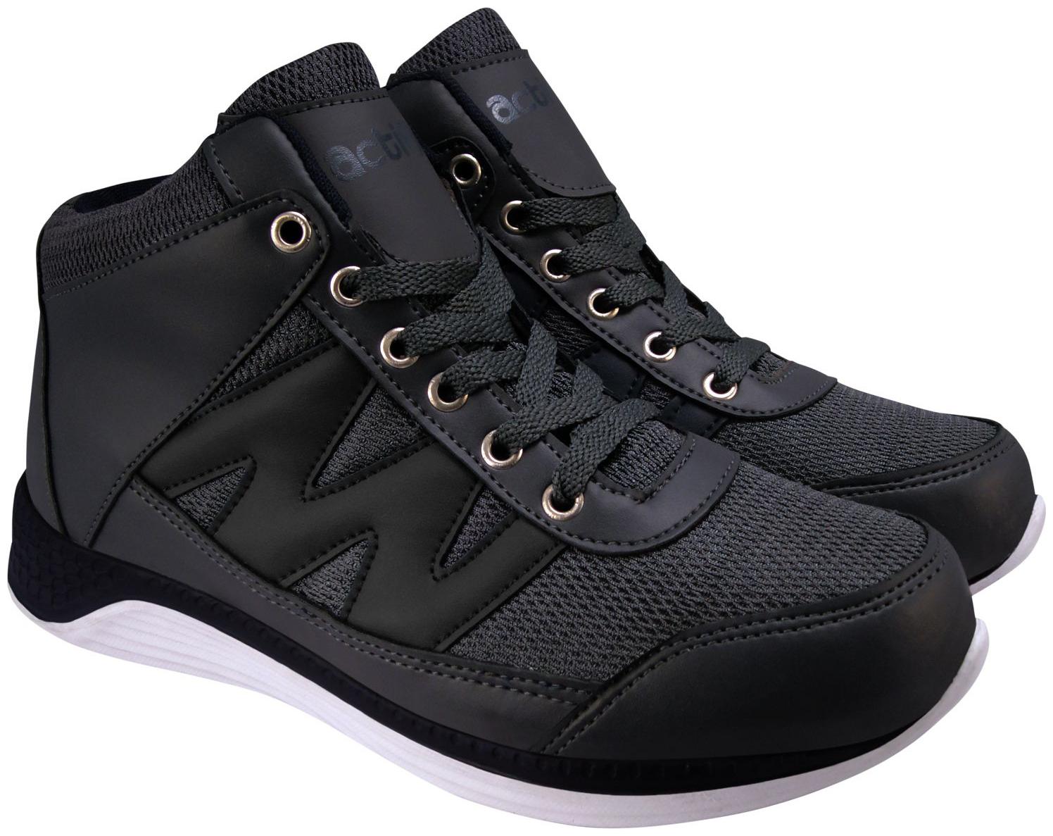 

Action Men 7428-GreyBlackA Running Shoes ( Grey )