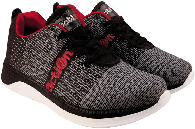 Action Running Shoes For Men ( Grey )