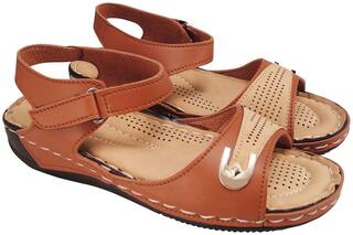 Action Sandals For Women ( Brown )