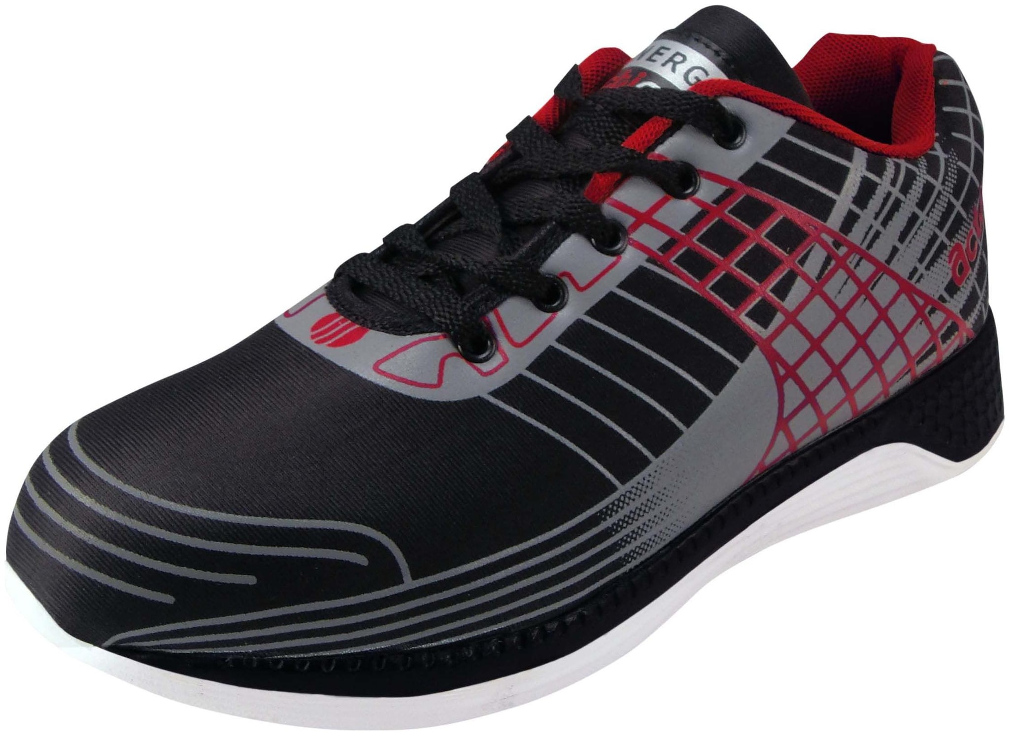 

Action Men EP003-GreyBlackRed Running Shoes ( Black )