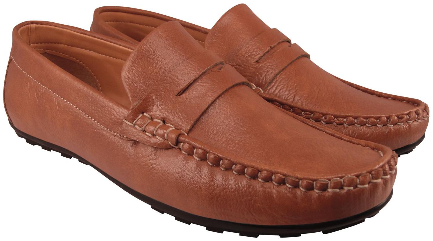 

Action Men Tan Loafers - 501-TAN - 501