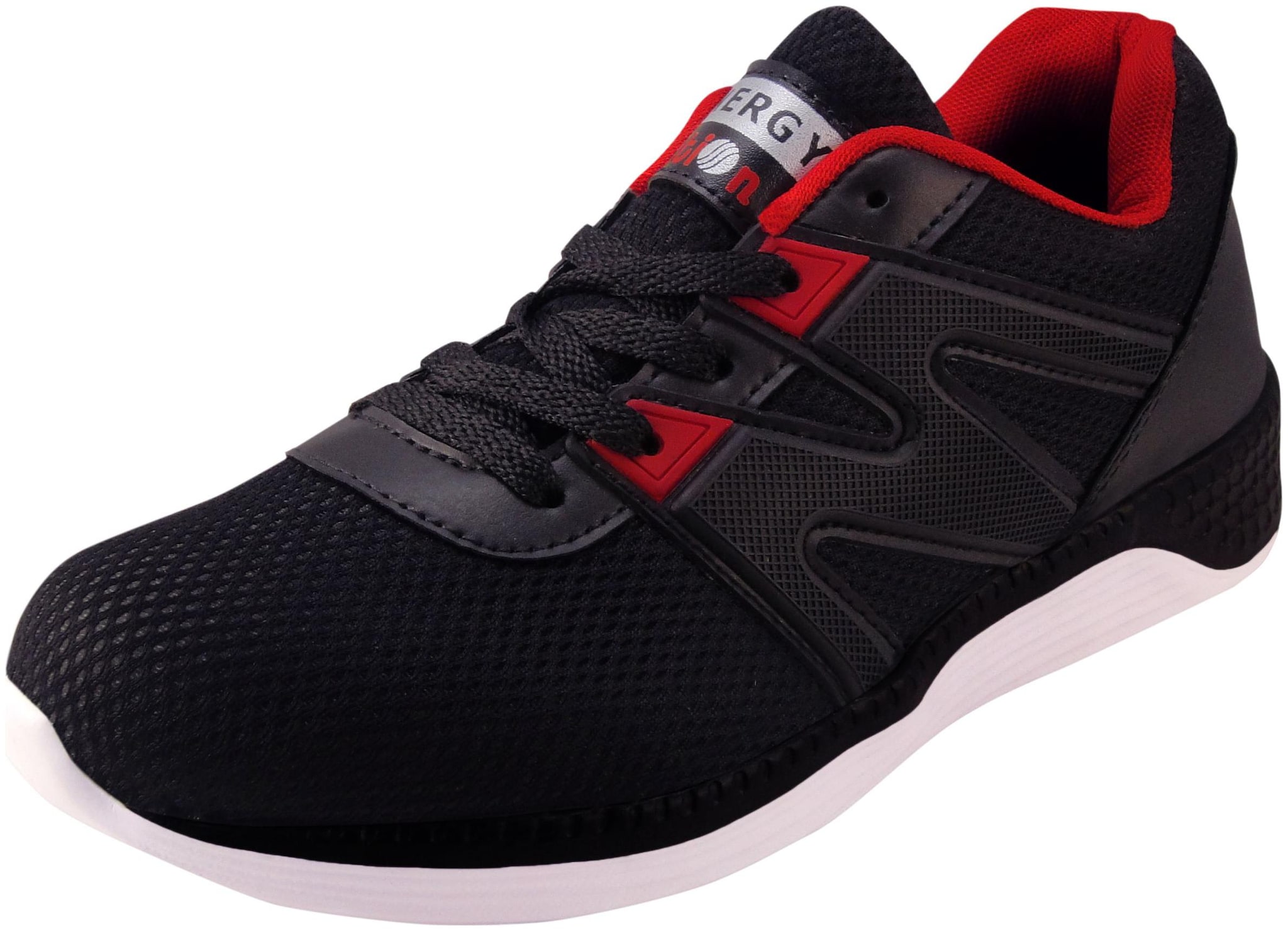 

Action Men 7344-BlackRed Running Shoes ( Black )