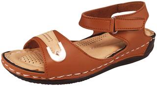 Action Sandals For Women ( Brown )
