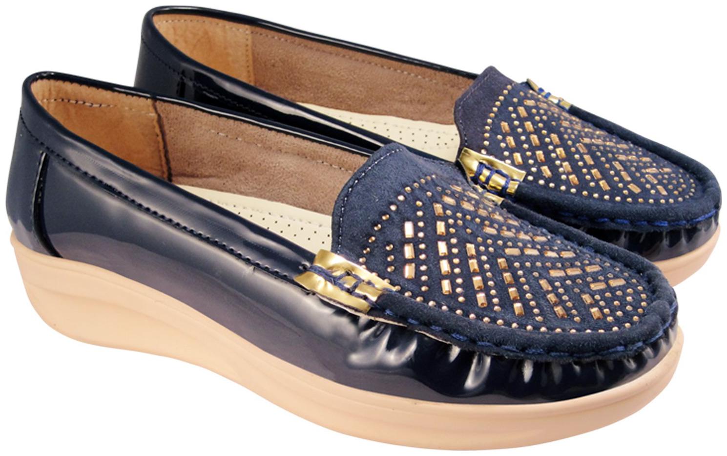 

Action Women Blue Loafers