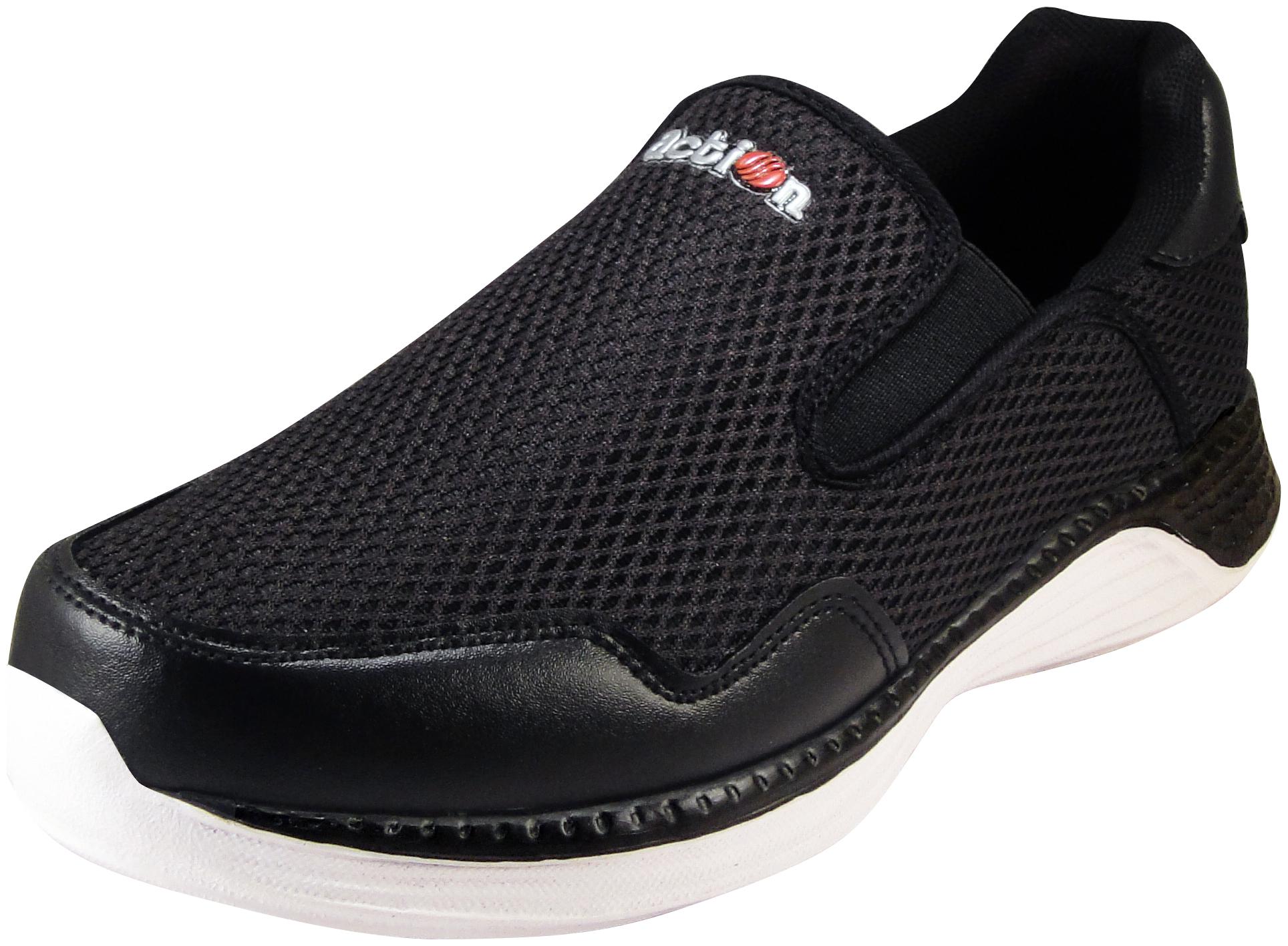 

Action Unisex Running Shoes ( Black )