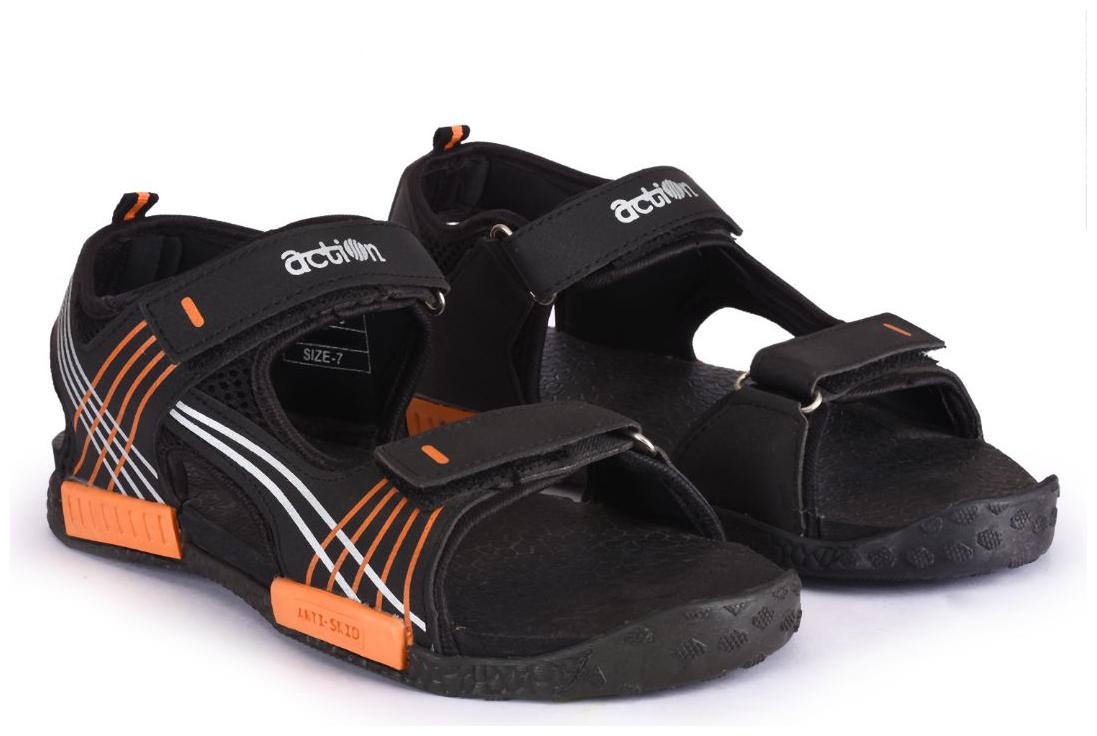 

Action Synthetic Mesh Phylon Velcro Men Sandals Floaters