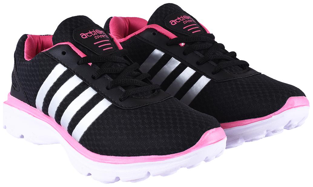 

Action Women ESL-409-BLACK-PINK Running Shoes ( Black )
