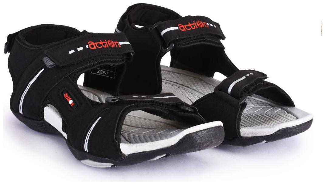 

Action Synthetic Mesh Phylon Velcro Men Sandals Floaters