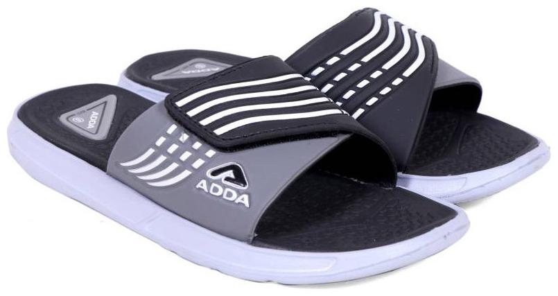 

ADDA Men Grey Sliders - 1 Pair