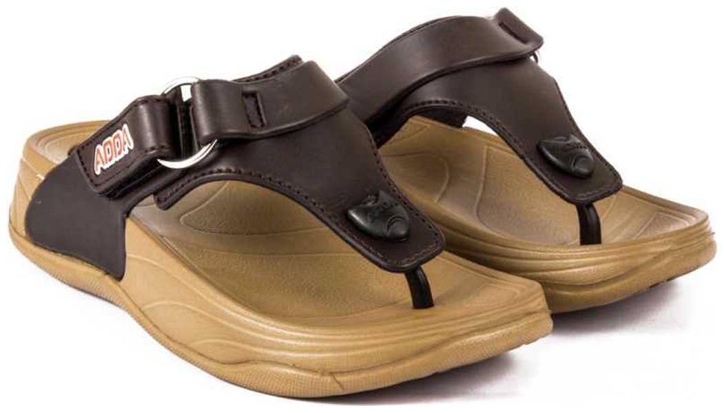 

ADDA Comfortable Brown Flipflops For Women
