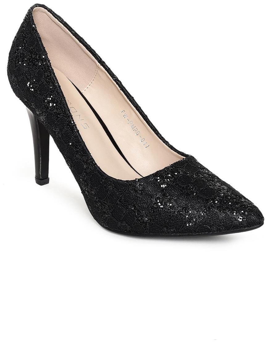 

Addons Women Black Pumps