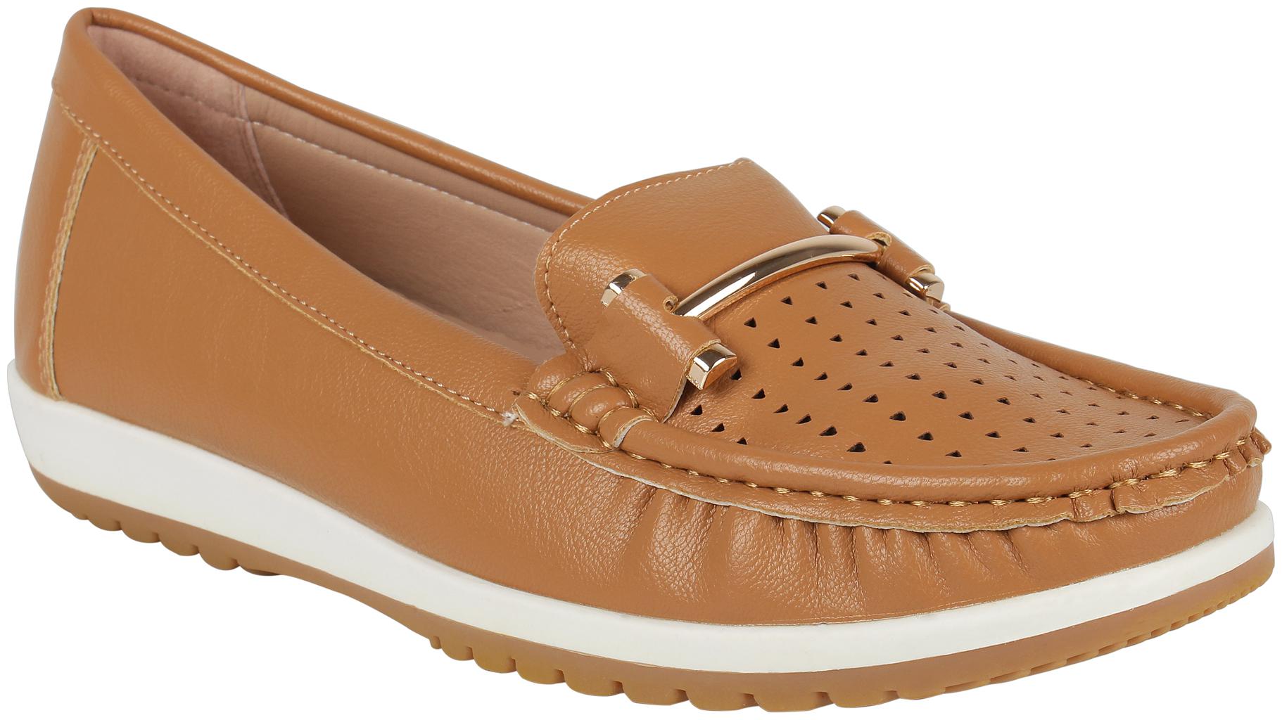 

Addons Women Tan Loafers