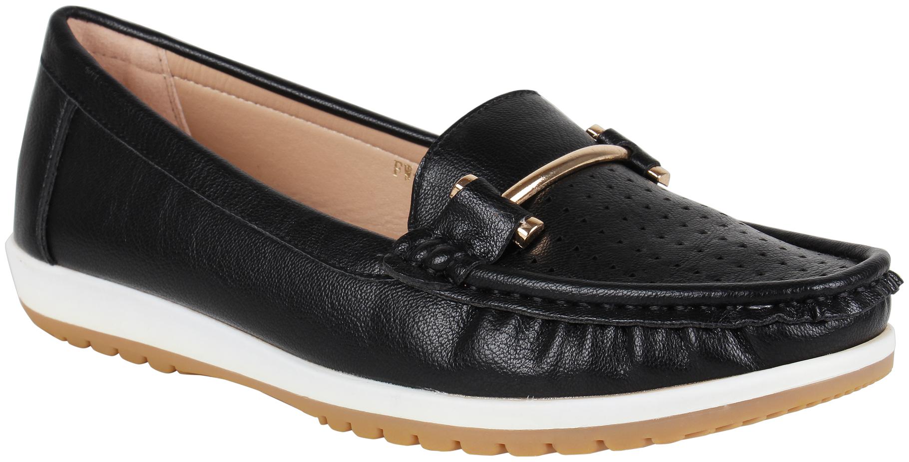 

Addons Women Black Loafers