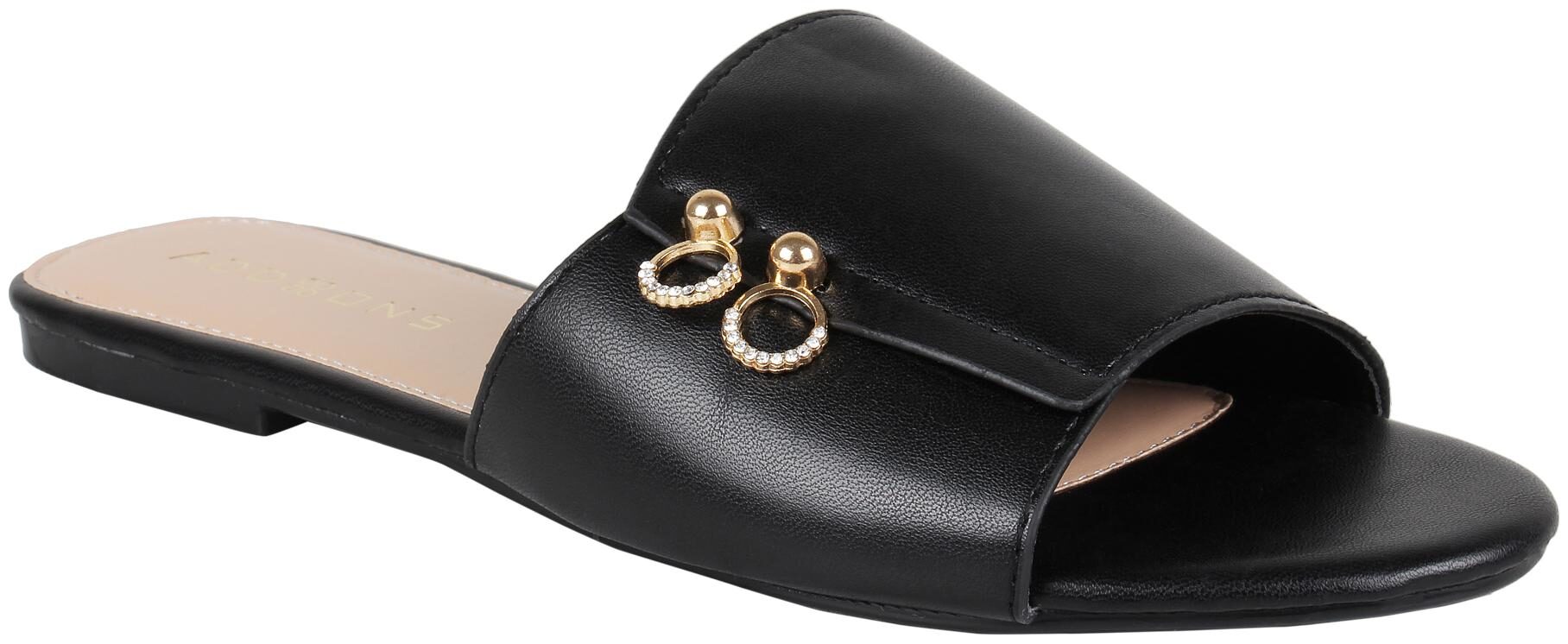 

Addons Women Black Sandals