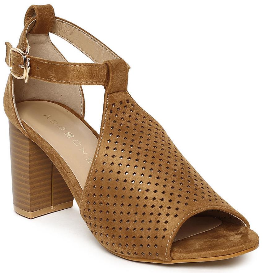 

Addons Women Brown Heeled Sandals