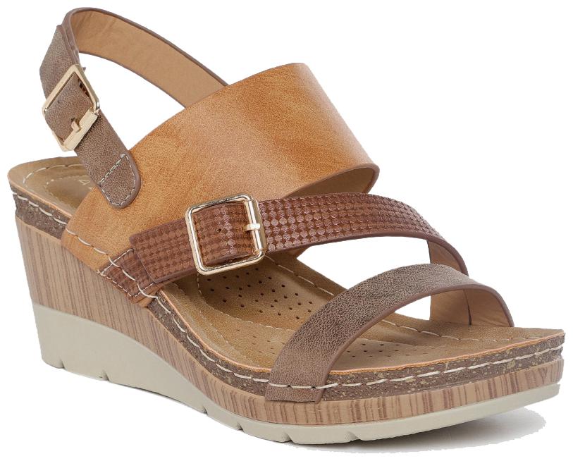 

Addons Women Tan Wedges