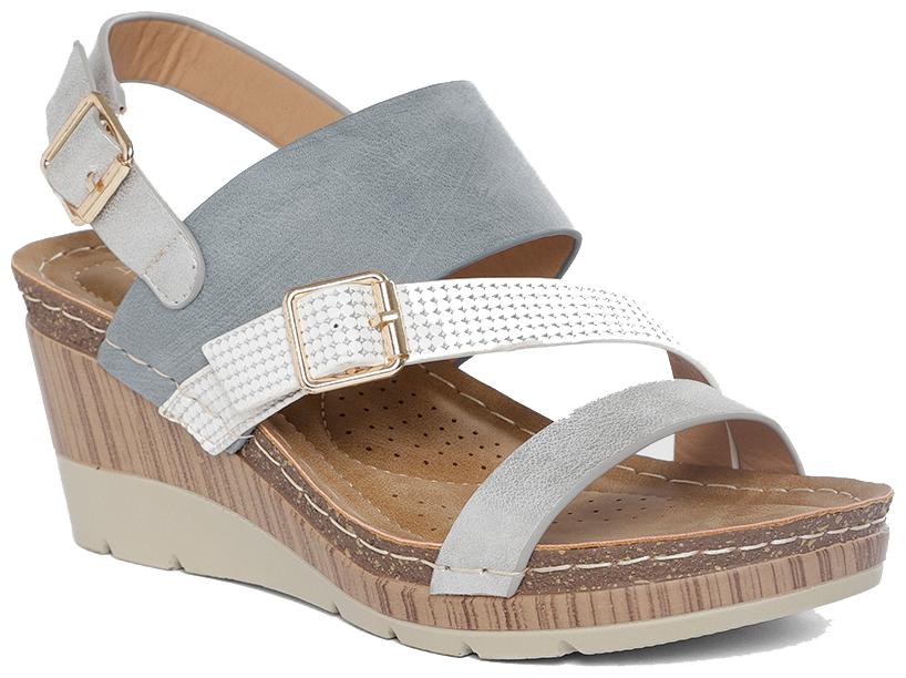 

Addons Women White Wedges