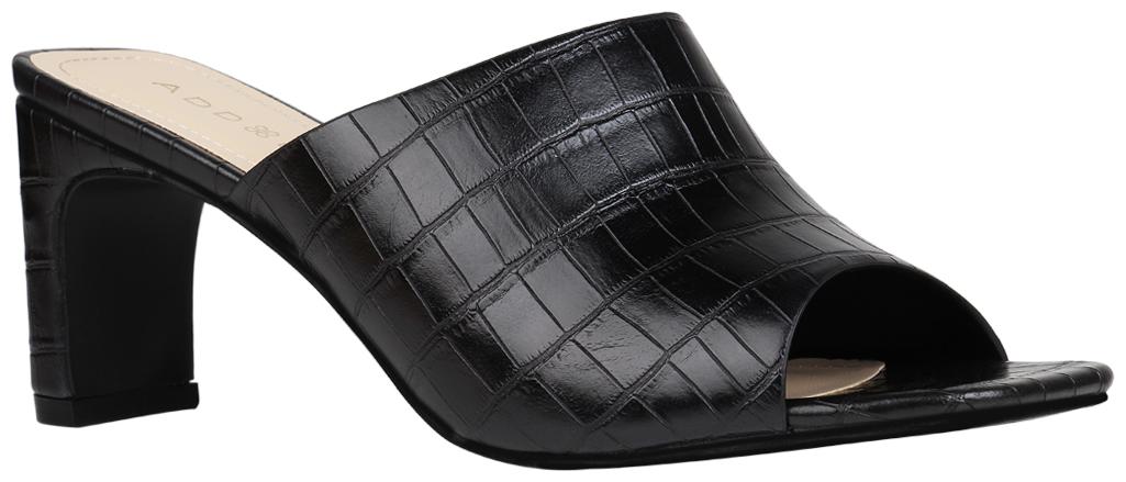 

Addons Women Black Heeled Sandals