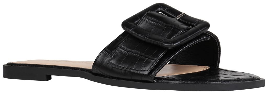 

Addons Women Black Open Toe Flats
