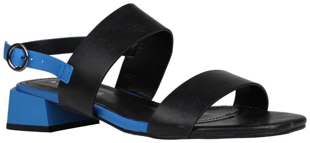 

Addons Women Black Heeled Sandals