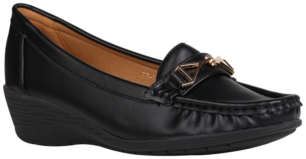 

Addons Women Black Loafers