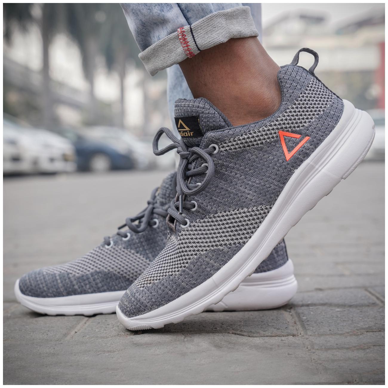 

Adiair Men Ardour Running Shoes ( Grey )